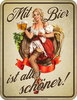 Funschild Mit Bier ist alles schoener Funschild Mit Bier ist alles schoener