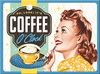 Magnet 50 s Coffee o Clock