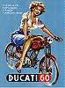 Magnet Ducati Pin Up Girl