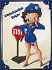 Magnet Betty Boop Stop