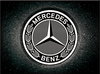Magnet Mercedes Benz Logo Black