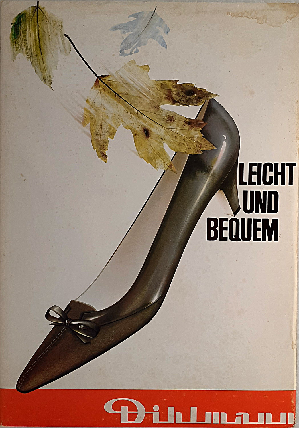 Dihlmann Schuhe - Leicht und bequem Pappschild - alte Originale