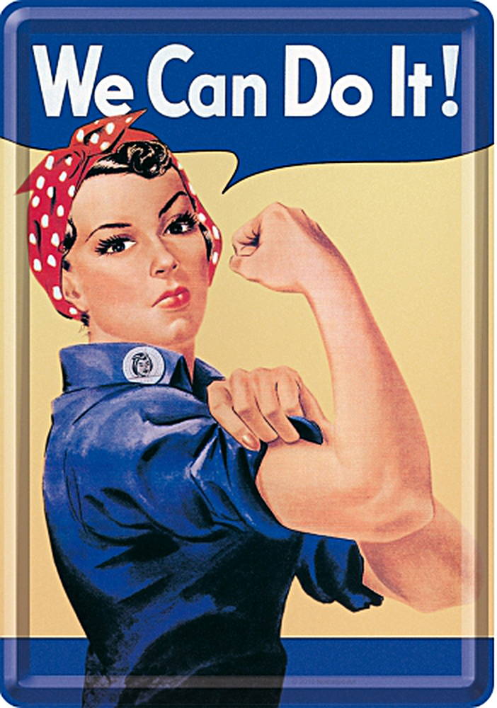 We can confirm. Плакат «we can do it! ». Плакат «we can do it!», 1943. Американские плакаты с женщинами. Женщина с плакатом.