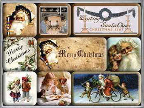 Magnet-Set * Christmas Collection * - Magnet-Sets