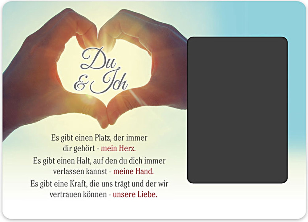 Kultrahmen Du und Ich - Kultrahmen