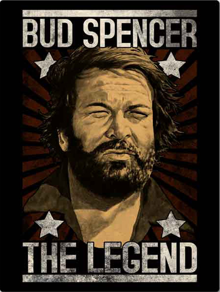 Magnet Bud Spencer - The Legend - Magnete mit Werbemotiven