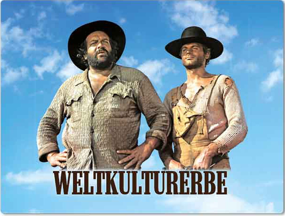 Magnet Bud Spencer - Weltkulturerbe - Magnete mit Werbemotiven
