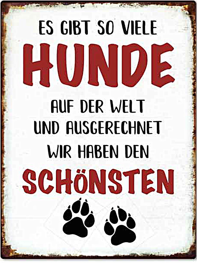 Magnet Sch&ouml;nster Hund - Magnete mit Werbemotiven
