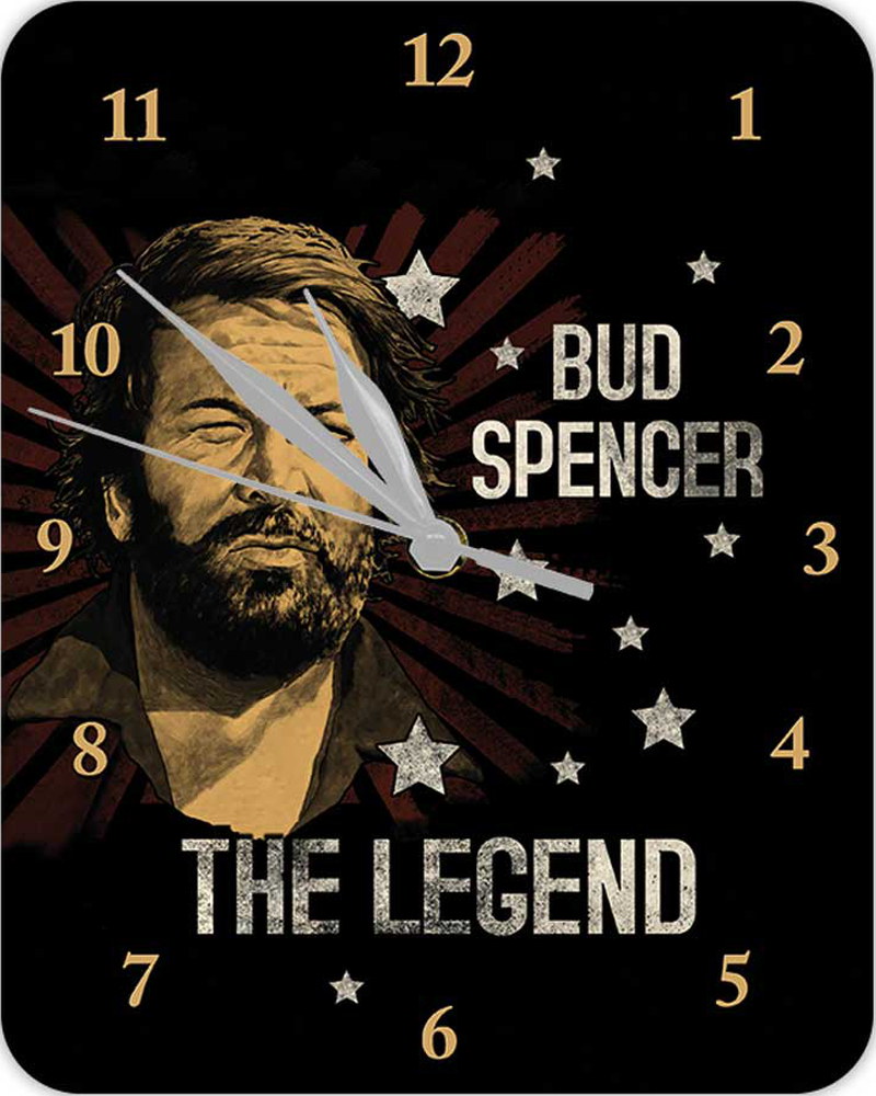 Wanduhr * Bud Spencer The Legend * - Reklameuhren